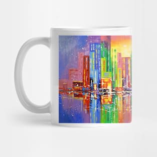 The city of happy people Mug